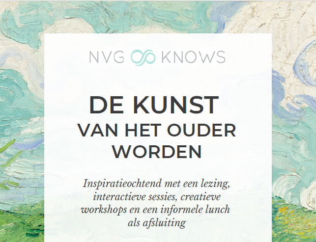 Inspiratiesessie ‘De kunst van het ouder worden' 