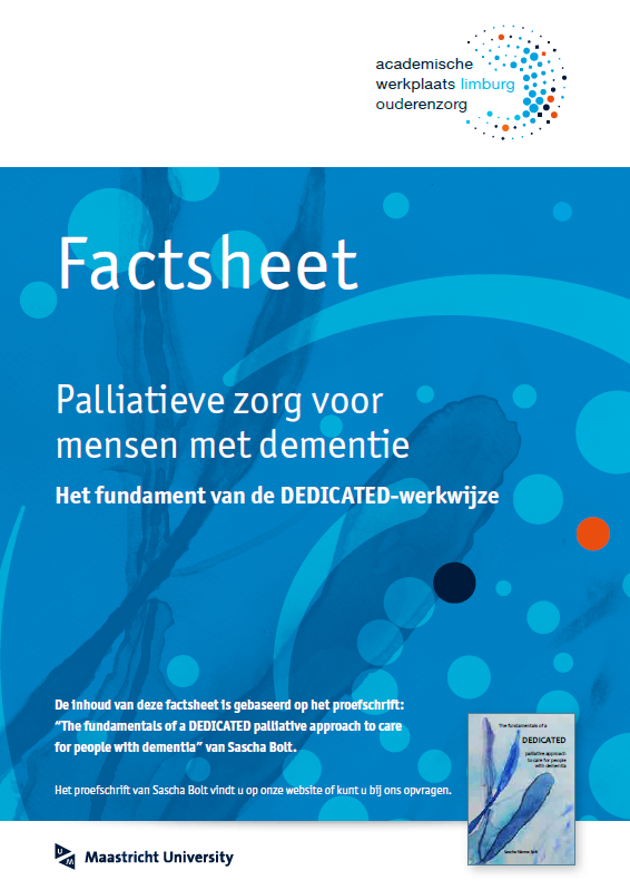 Factsheet Palliatieve zorg voor mensen met dementie