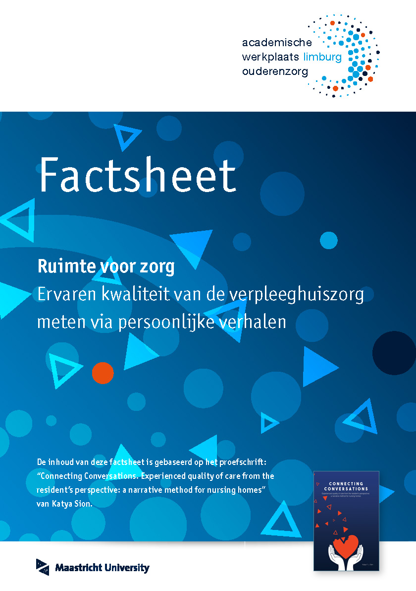 Factsheet Ruimte voor Zorg