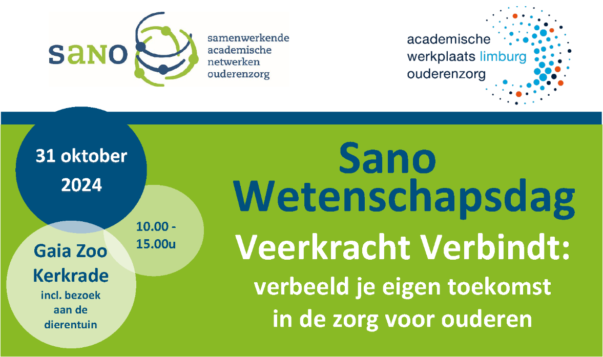 Save the date! SANO Wetenschapsdag 2024