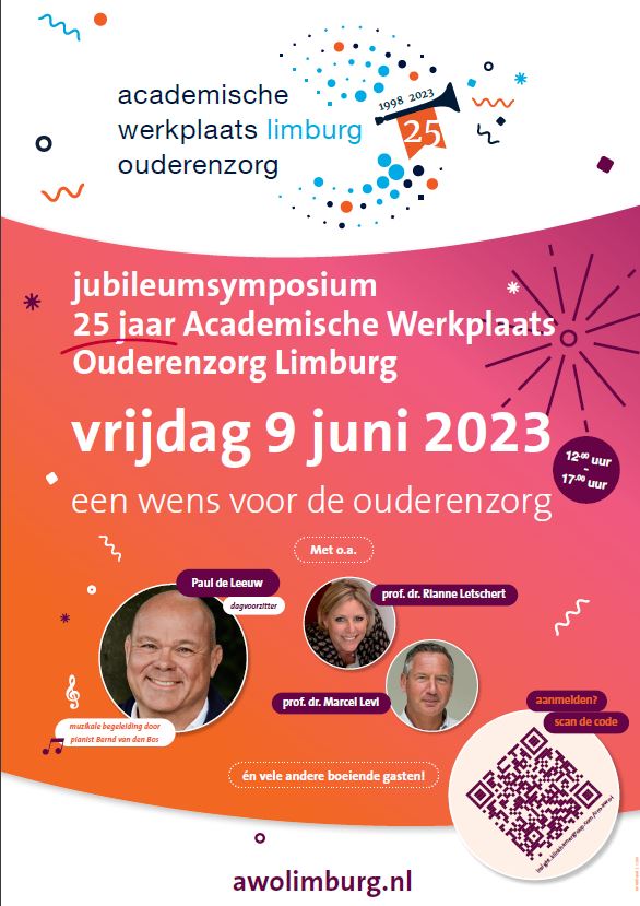 Jubileumsymposium 25 jaar AWO Limburg - Programma bekend!