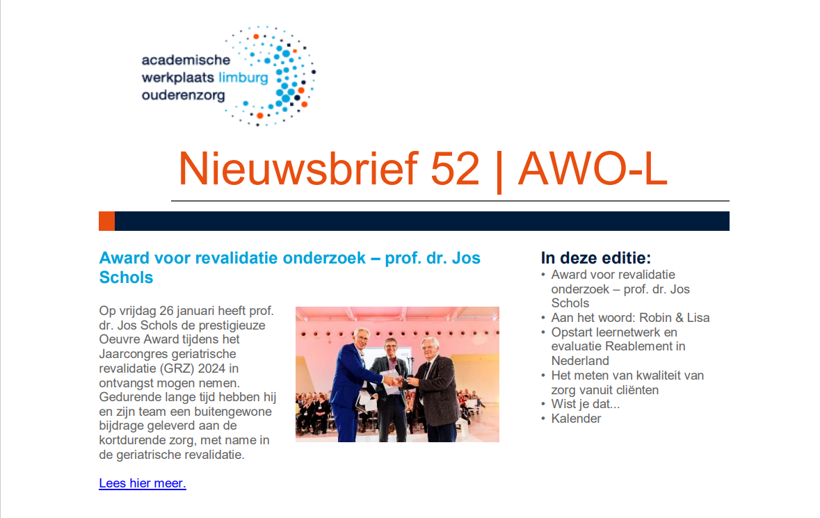 Nieuwsbrief 52 | AWO-L