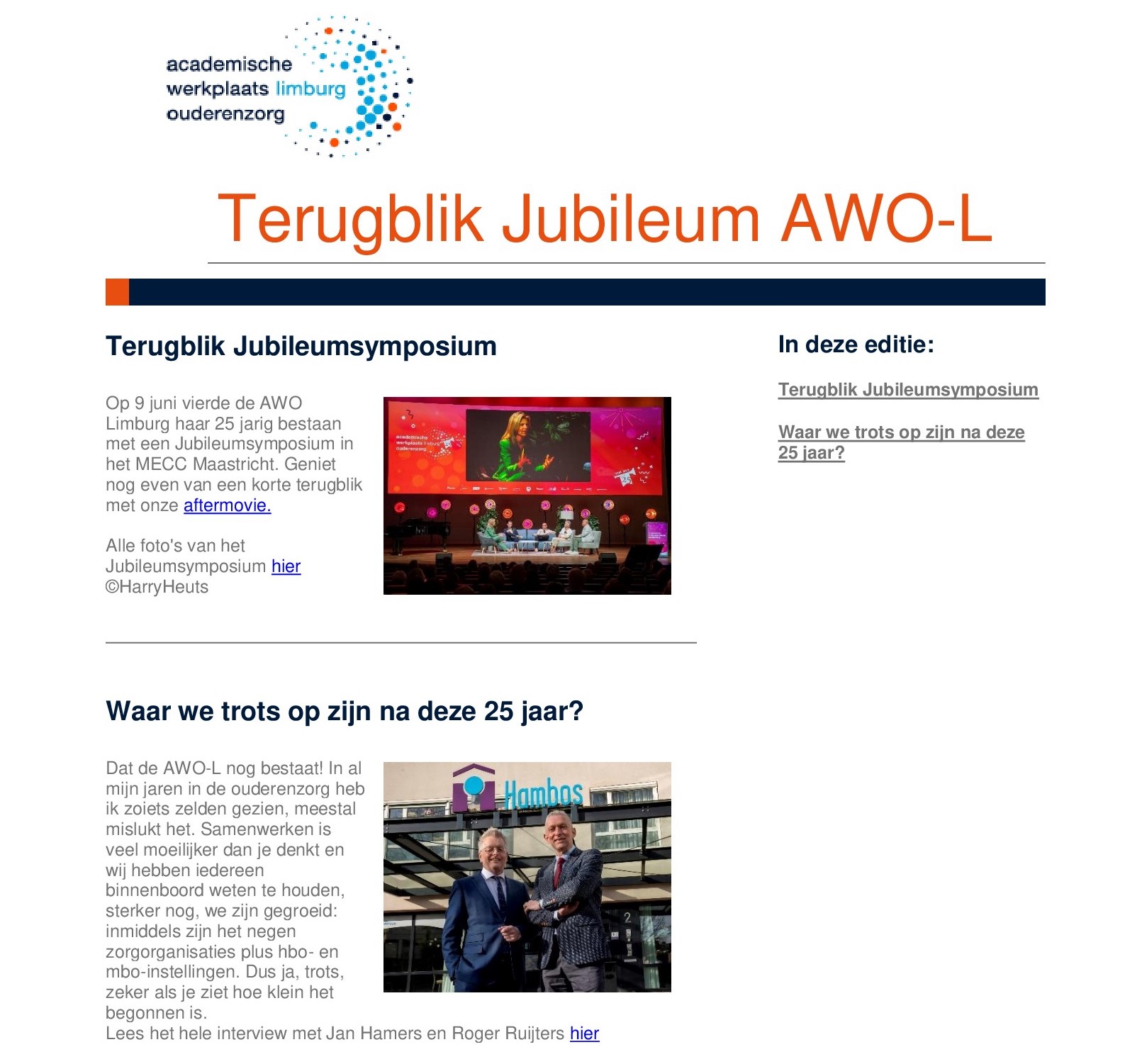 Nieuwsbrief 47 | AWO-L