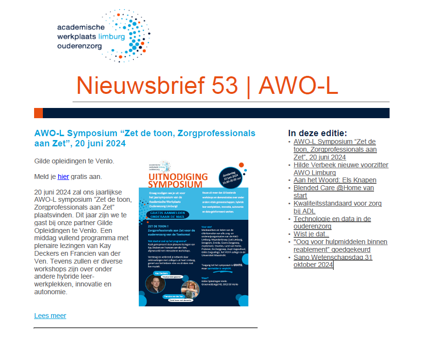 Nieuwsbrief 53 | AWO-L