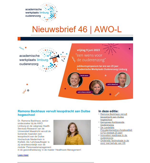 Nieuwsbrief 46 | AWO-L