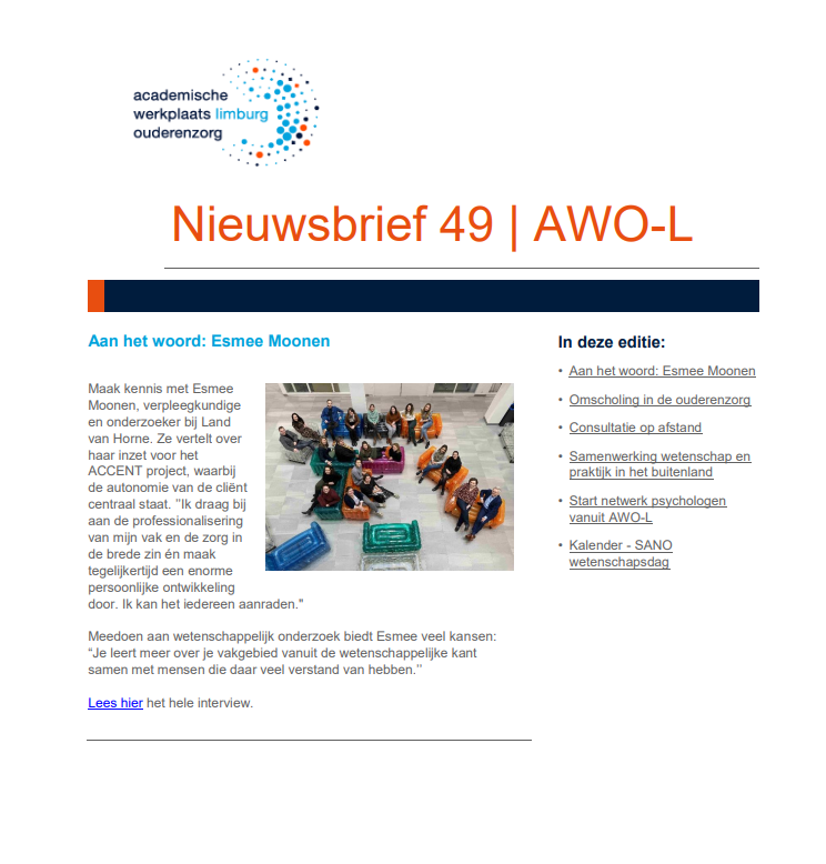 Nieuwsbrief 49 | AWO-L