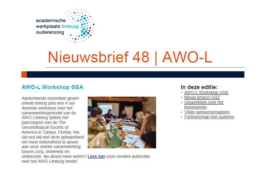 Nieuwsbrief 48 | AWO-L